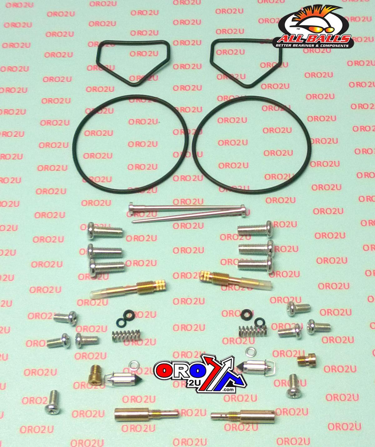 CARBURETOR REBUILD KIT 87-06 KAW VN750 VULCAN, ALLBALLS 26-1722 ROAD