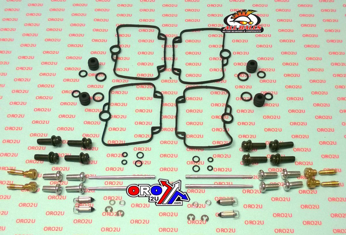 CARBURETOR REBUILD KIT 92-93 SUZ GSX-R600, ALLBALLS 26-1730 ROAD