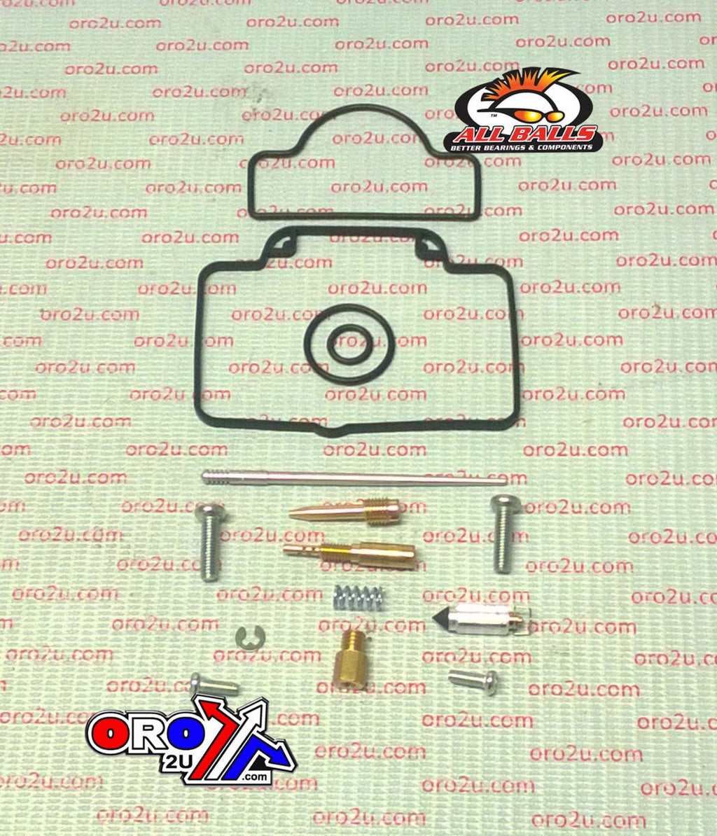 CARBURETOR REBUILD KIT 89-90 SUZ RM125, ALLBALLS 26-1740 DIRT