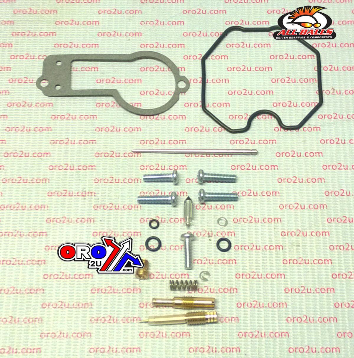 CARBURETOR REBUILD KIT 91-96 HON XR250L, ALLBALLS 26-1748 DIRT