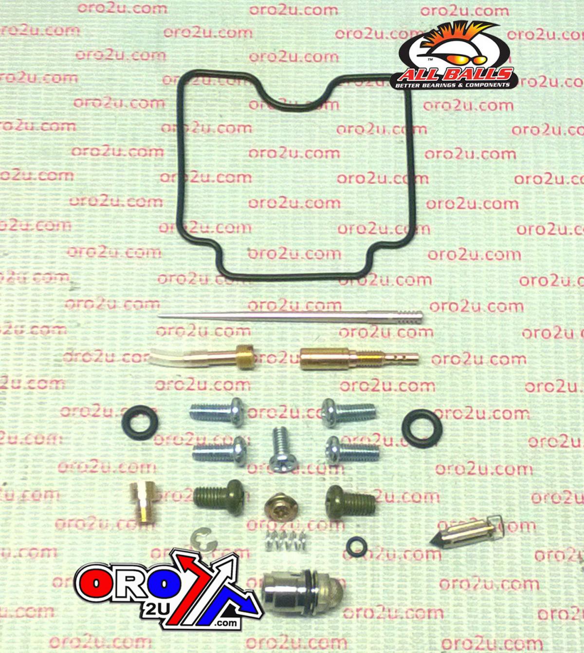 CARBURETOR REBUILD KIT 01-07 CAN-AM DS650, ALLBALLS 26-1753 ATV