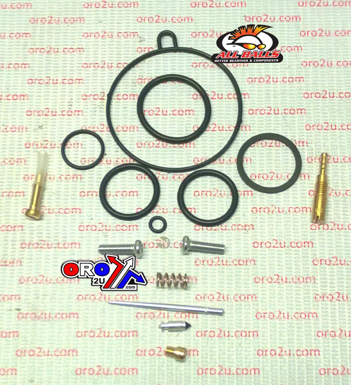 CARBURETOR REBUILD KIT 84-85 HON ATC125M, ALLBALLS 26-1754 ATV