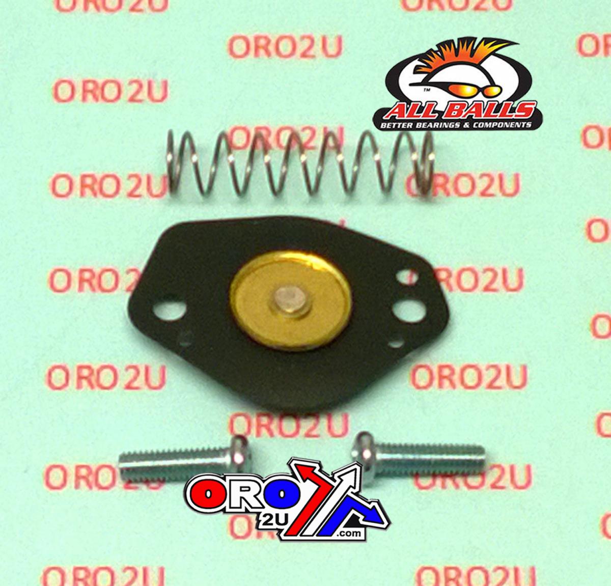 AIR CUT OFF VALVE REBUILD KIT 02-16 SUZ/YAM, ALLBALLS 46-4008 ROAD/ATV