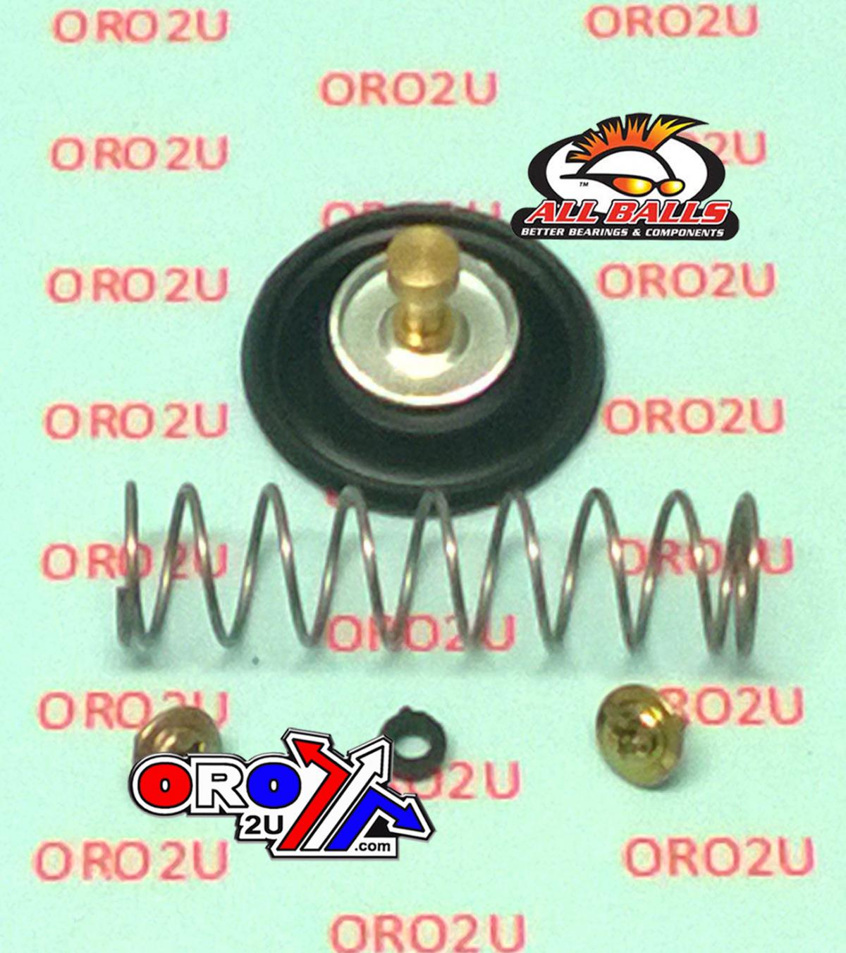 AIR CUT OFF VALVE REBUILD KIT 96-07 KAW KLX300/VN1500, ALLBALLS 46-4011 DIRT/ROAD