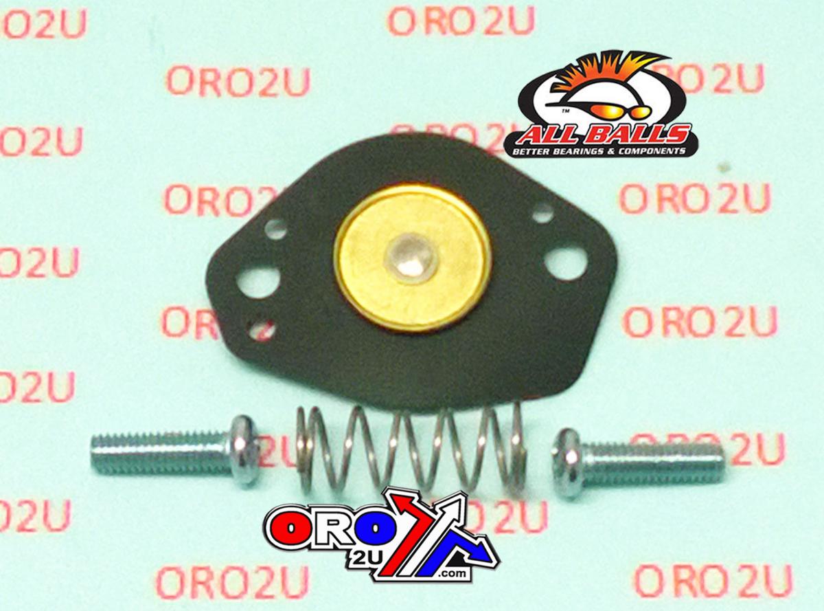 AIR CUT OFF VALVE REBUILD KIT 01-22 KAW/SUZ/YAM, ALLBALLS 46-4014 DIRT/ROAD