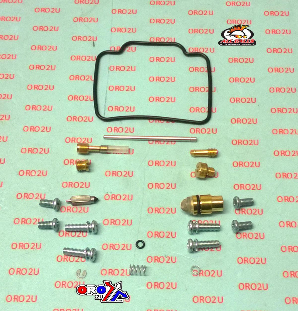 CARBURETOR REBUILD KIT 94-97 KAW ZX900 ZX9R NINJA, ALLBALLS 26-10148 ROAD
