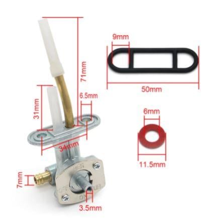 FUEL TAP PETCOCK VALVE ARCTIC CAT 250 300 400 500 0470-445 0470-344 0470-363 0470-365