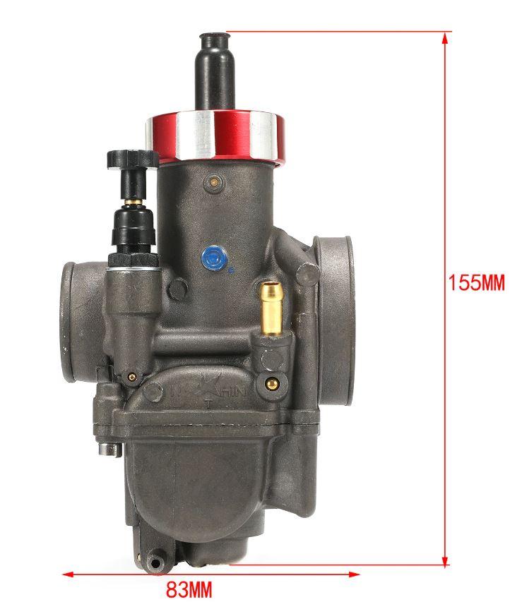 CARBURETTOR ASSEMBLY PE28 28mm BORE KAWASAKI KX80 KX85 HONDA CR80 CR85