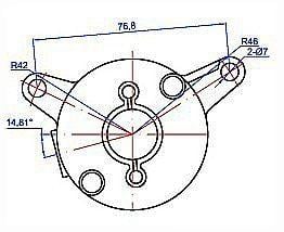 STARTER MOTOR YAMAHA 125, SIFAM, IND200