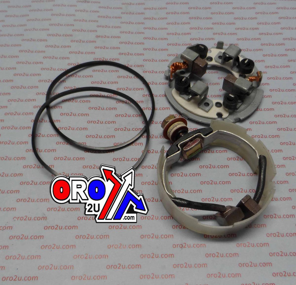 BRUSH PLATE ASSY. 4-BRUSH, RICKS 70-507 HON, SUZ, YAMAHA