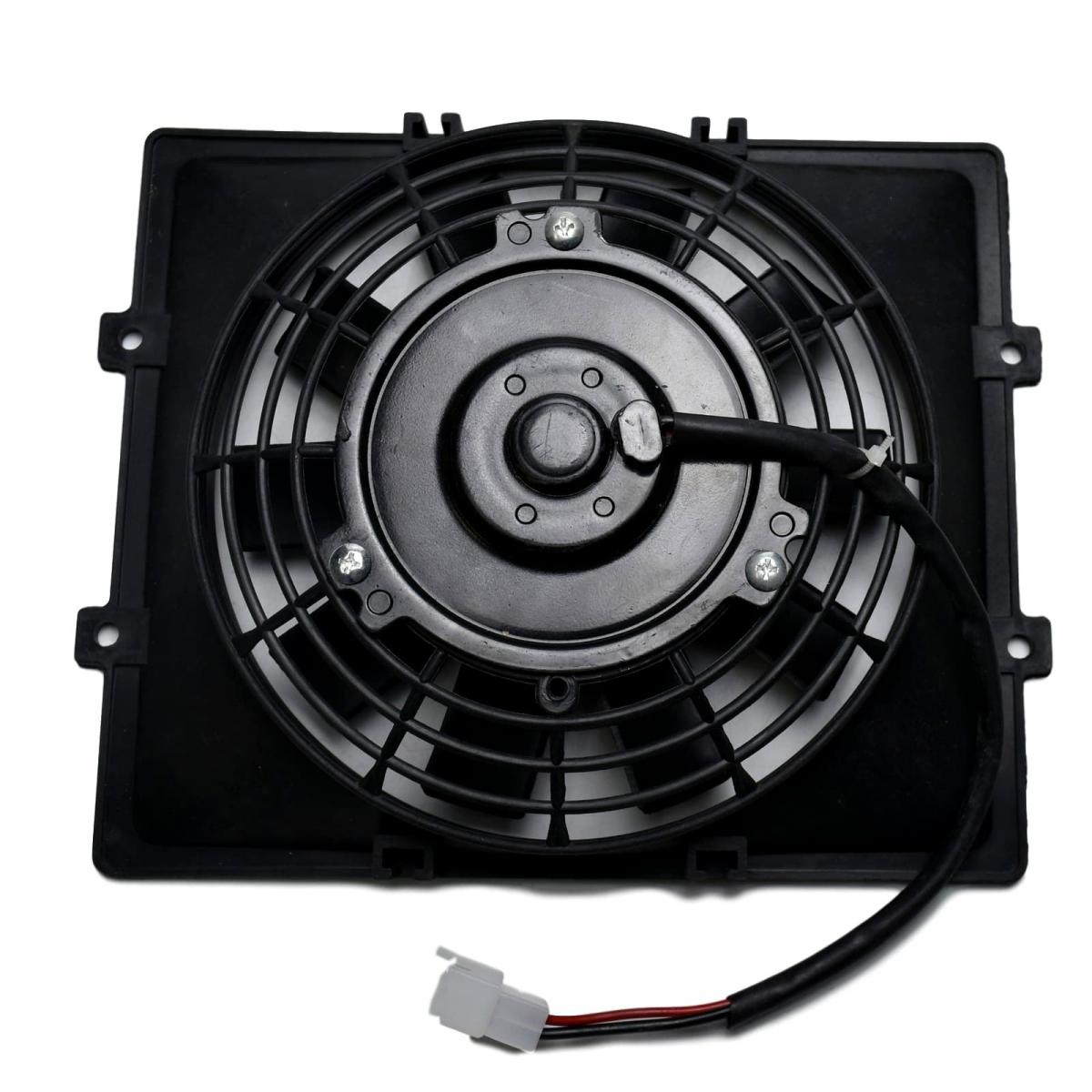 COOLING FAN ASSY UNIVERSAL 245MM, 12V FAN ASSEMBLY, TM583