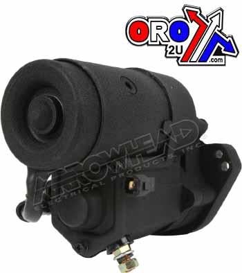 STARTER MOTOR HARLEY DAVIDSON, SHD0009, BLACK 18 SPLINES
