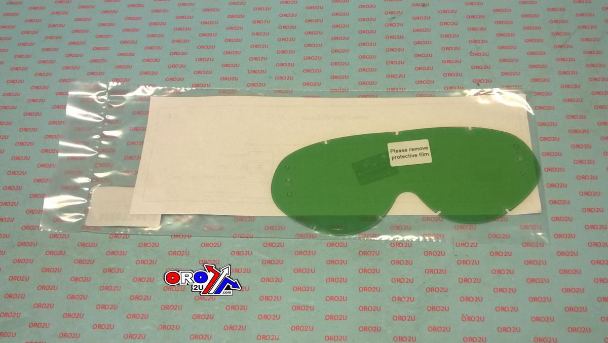 HYBRID ROLL OFF LENS GREEN, ANTI FOG, ANTI SCRATCH, LGR201