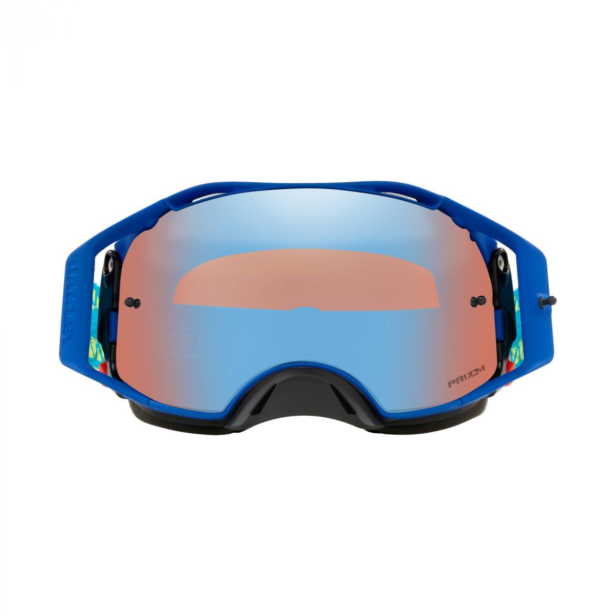 OAKLEY AIRBRAKE TREAD RETINA, PRIZM SAPPHIRE LENS OA OO7046-B9