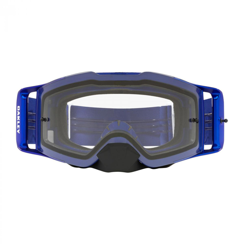 OAKLEY FRONT LINE MX MOTO BLUE, OA OO7087-77 CLEAR LENS, OA OO7087-77