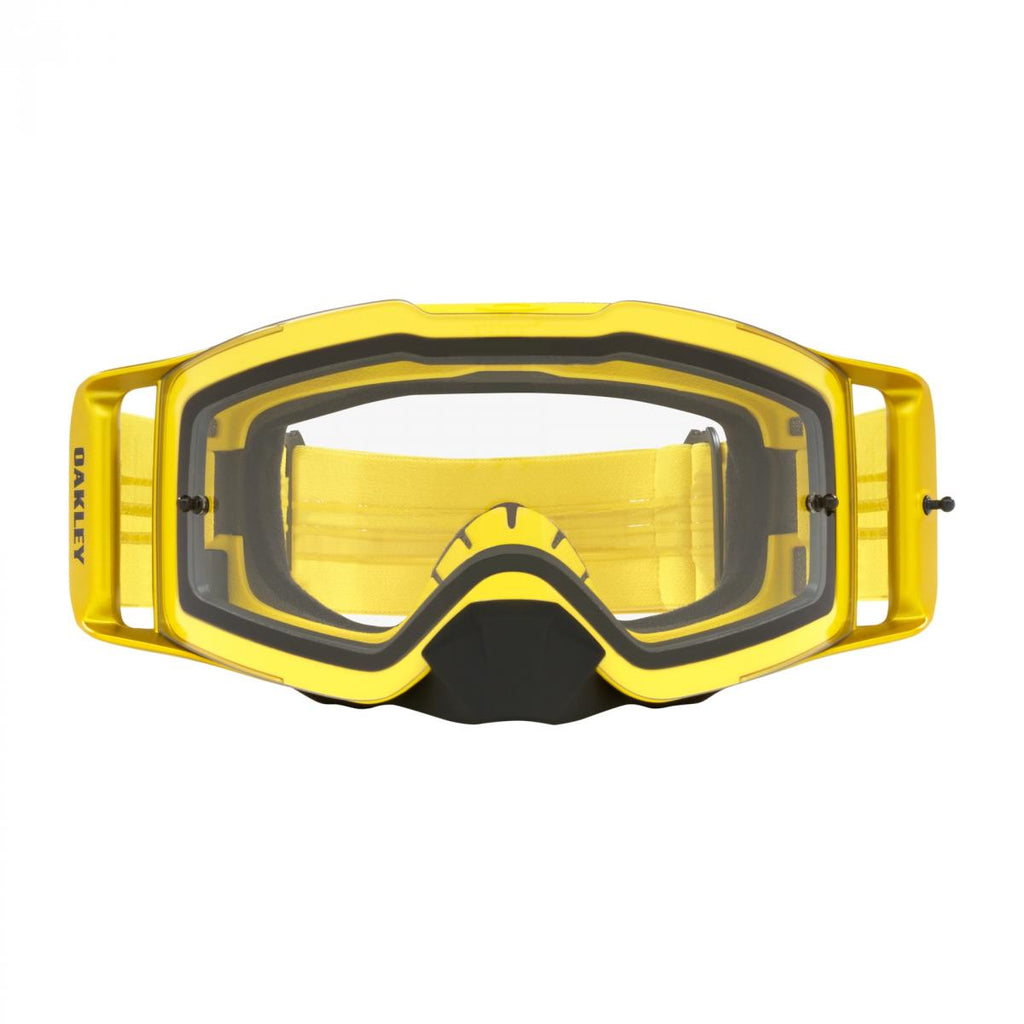 OAKLEY FRONT LINE MX MOTO YELLOW, OA OO7087-80 CLEAR LENS, OA OO7087-80