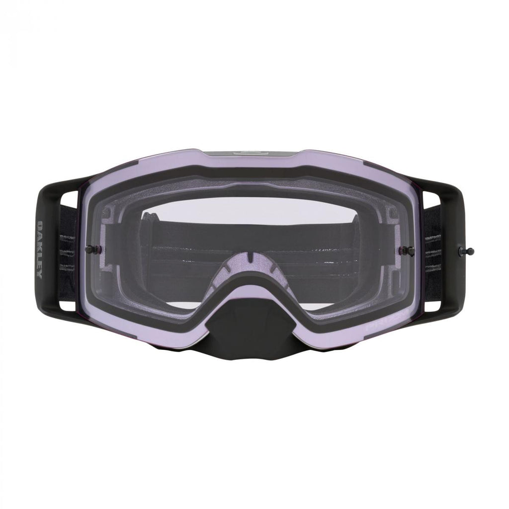 OAKLEY FRONT LINE MX TUFF BLOCKS BLACK/GUNMETAL, PRIZM LOW LIGHT LENS OO7087-74, OA OO7087-74