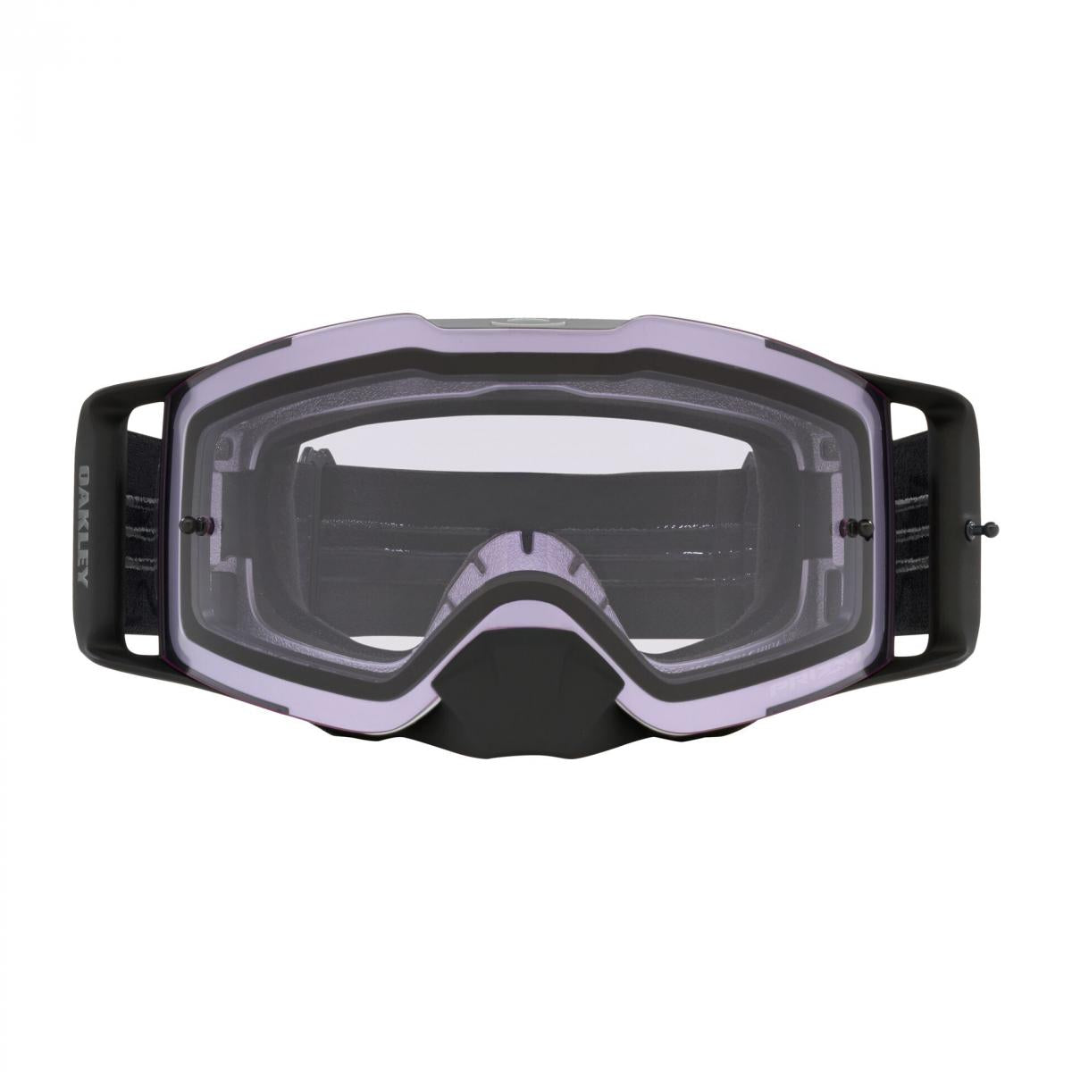 OAKLEY FRONT LINE MX TUFF BLOCKS BLACK/GUNMETAL, PRIZM LOW LIGHT LENS OO7087-74, OA OO7087-74