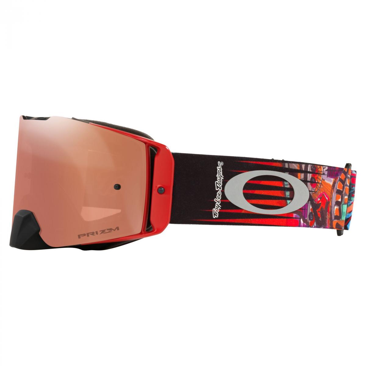 OAKLEY FRONT LINE TROY LEE DESIGN (LIQUID), OA OO7087-83, PRIZM MX BLACK LENS