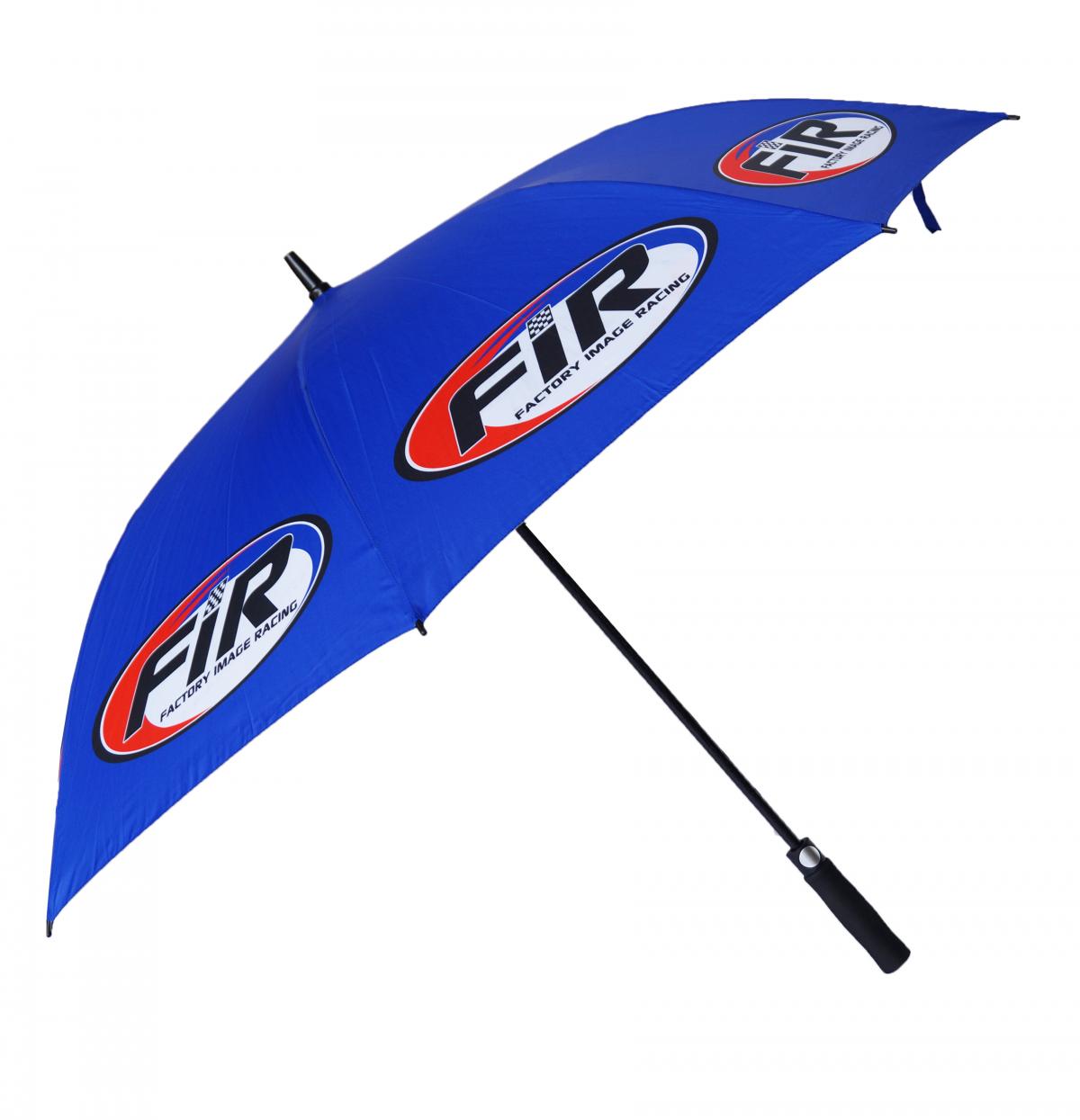 FIR LOGO LARGE OPENING UMBRELLA, BUTTON ACTIVATED