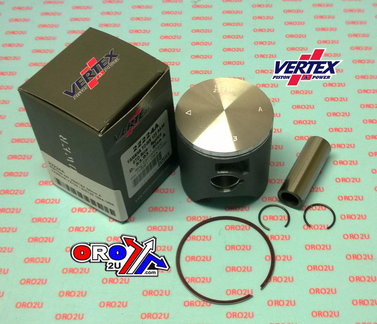 PISTON KIT VERTEX 54 A YAMAHA YZ/WR 125 94-96, VERTEX 22224A