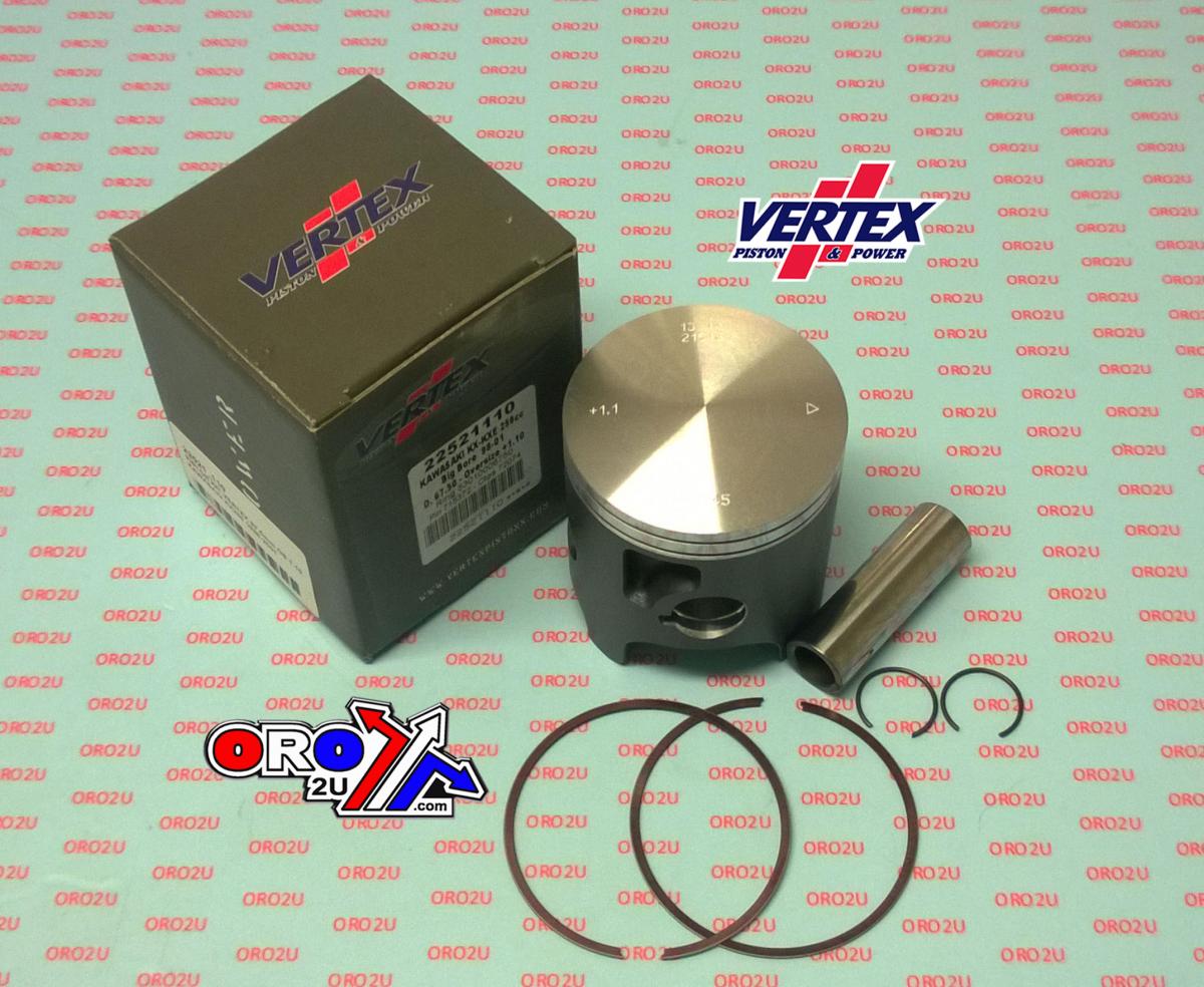 PISTON KIT VERTEX 66.4 B KAWASAKI KX/KXE 250 98-01, VERTEX 22521B