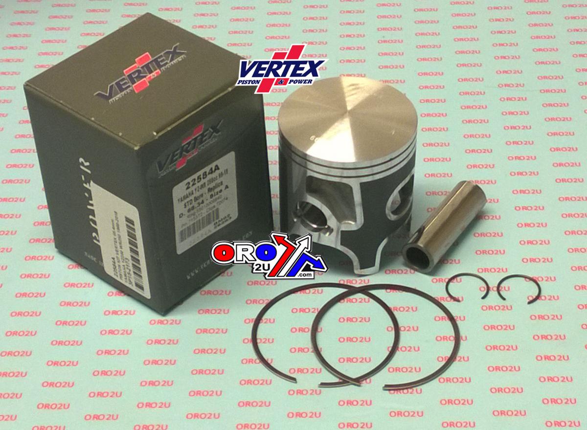 PISTON KIT VERTEX 67.5 YAMAHA YZ/WR 250 99-22, VERTEX 22584110 OS +1.10