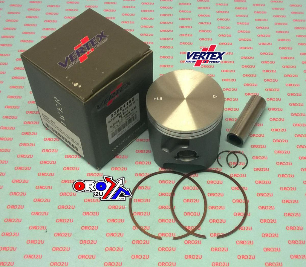 PISTON KIT VERTEX 66.4 B HUSKY CR/WR 250 98-13, VERTEX 22601B HUSQVARNA