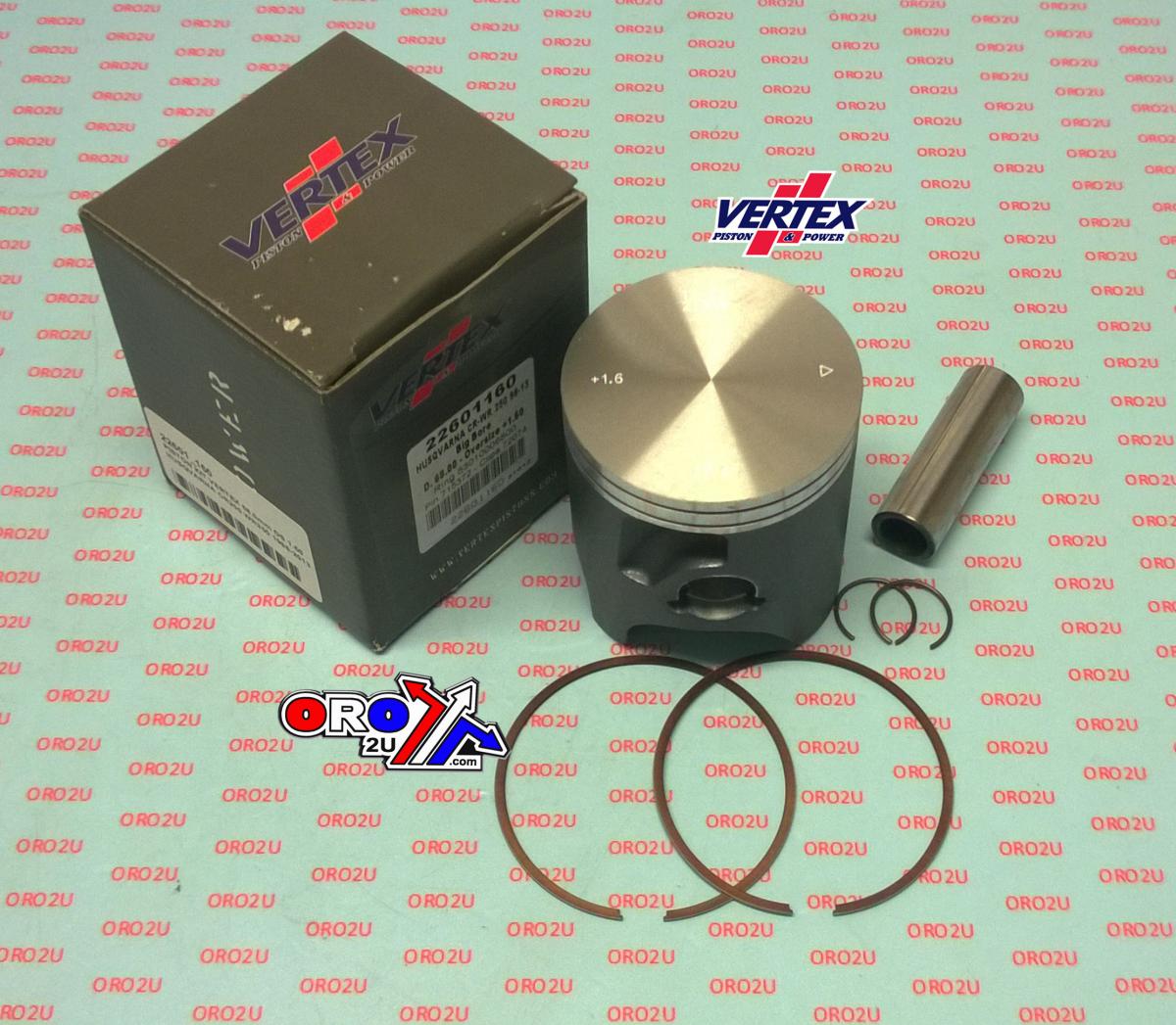 PISTON KIT VERTEX 66.4 D HUSKY CR/WR 250 98-13, VERTEX 22601D HUSQVARNA