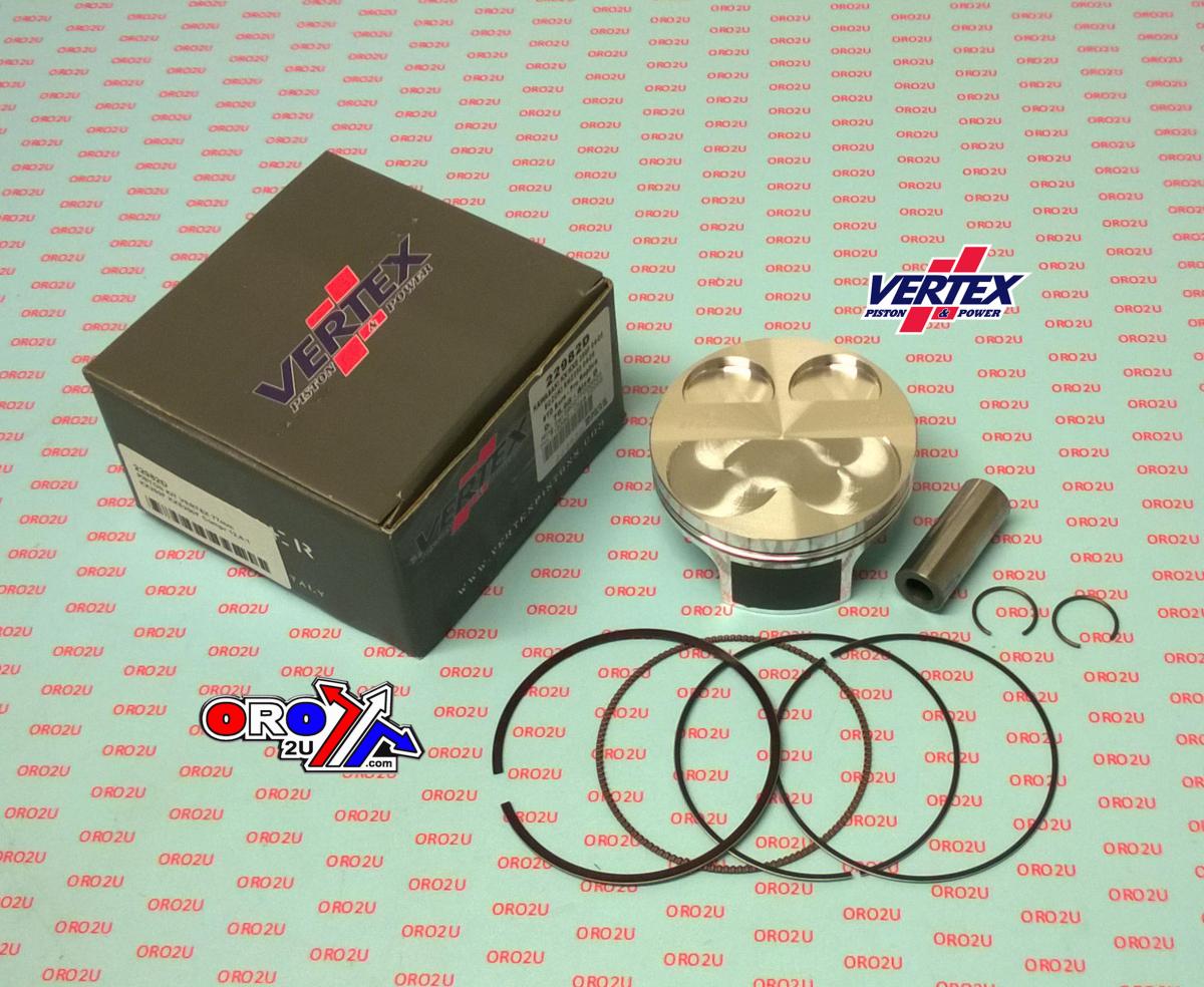 PISTON KIT VERTEX 77.0 A SUZUKI RMZ 250 04-06, VERTEX 22982A KAW KX/KXE 250 COMPR 12,6:1