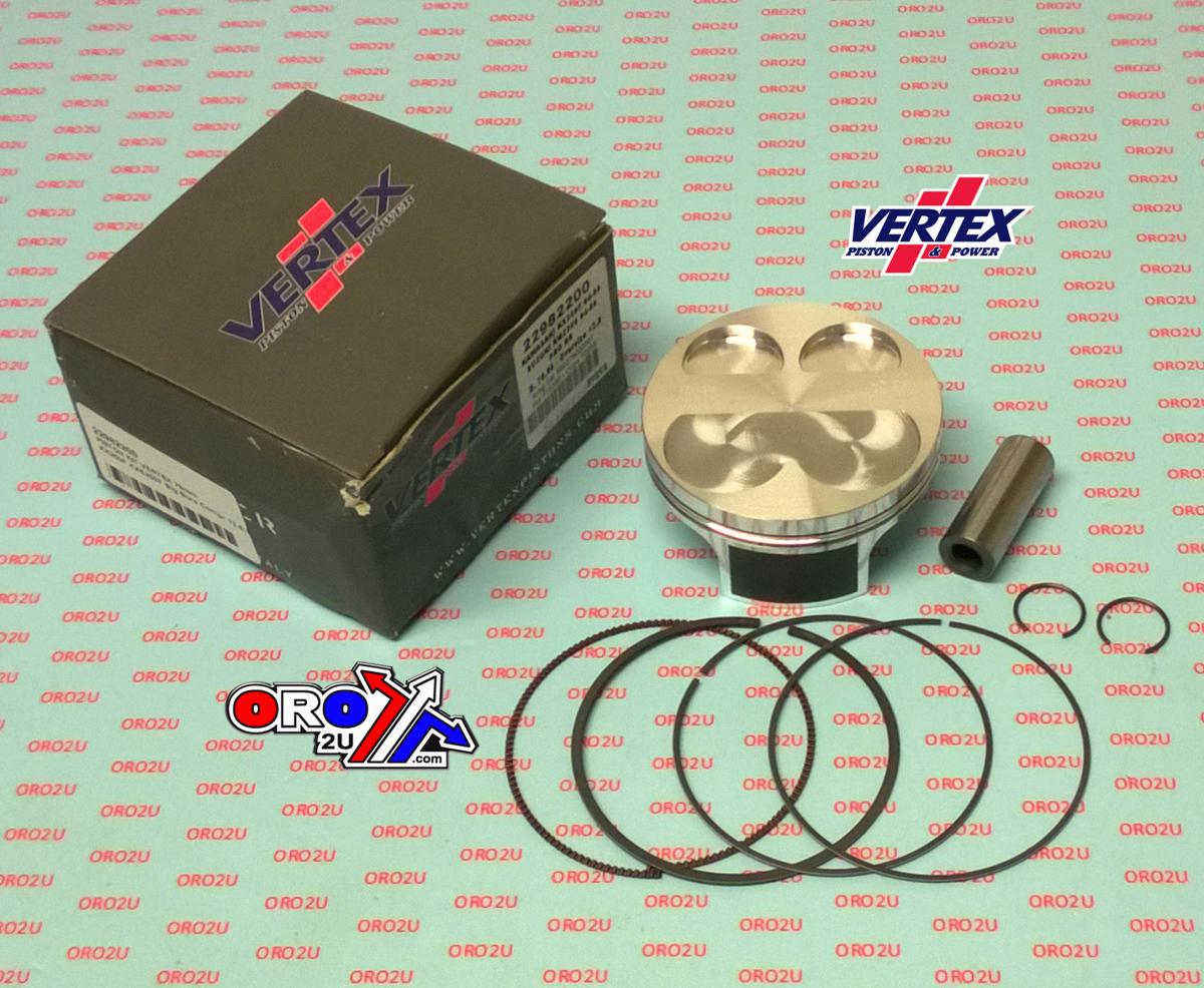 PISTON KIT VERTEX 79.0 KAW KX/KXE 250 04-09 OS +2.00, VERTEX 22982200 SUZUKI RMZ 250 BIG BORE