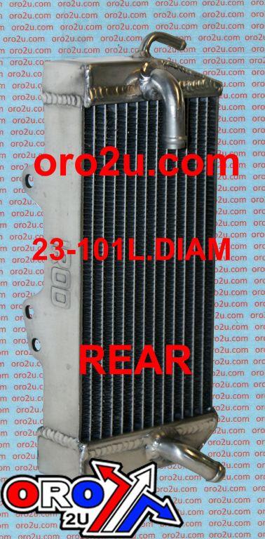 RADIATOR CRF450R 02-04 LEFT, 008021 HONDA 19015-MEB-673