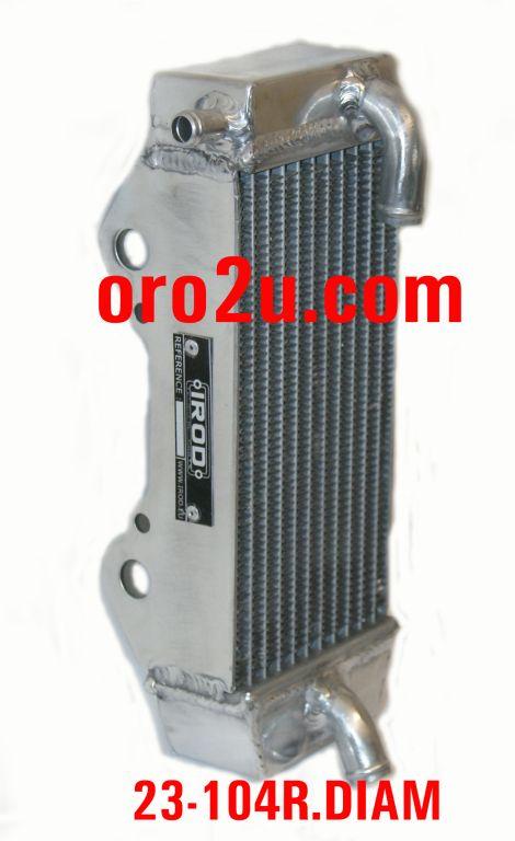 RADIATOR RMZ250 04-06 RIGHT, 008020 KXF250 04-05, 39061-0004, K3906-10004