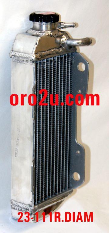 RADIATOR YZF42600-02 RIGHT, IROD 008026 5NL-12461-10-00, WRF400 426 450 00-06