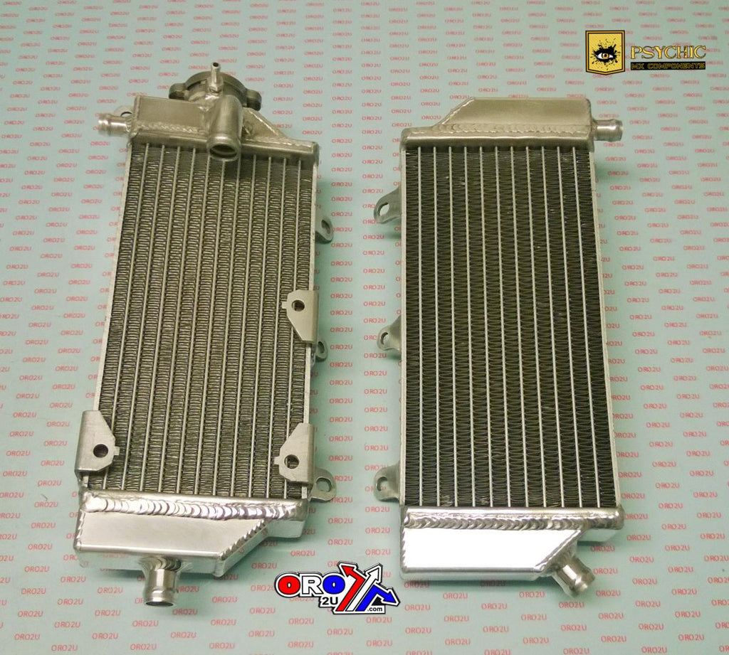RADIATOR YZ250FX 15-18 STD, PSYCHIC XD-10093 WRF250 15-18, RH 2GB-12461-00-00 CAP SIDE, LH 1SL-1240A-00-00