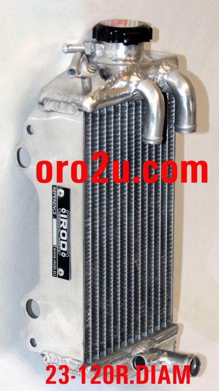 RADIATOR RMZ450 2005 RIGHT, IROD 008038 SUZUKI RADIATOR