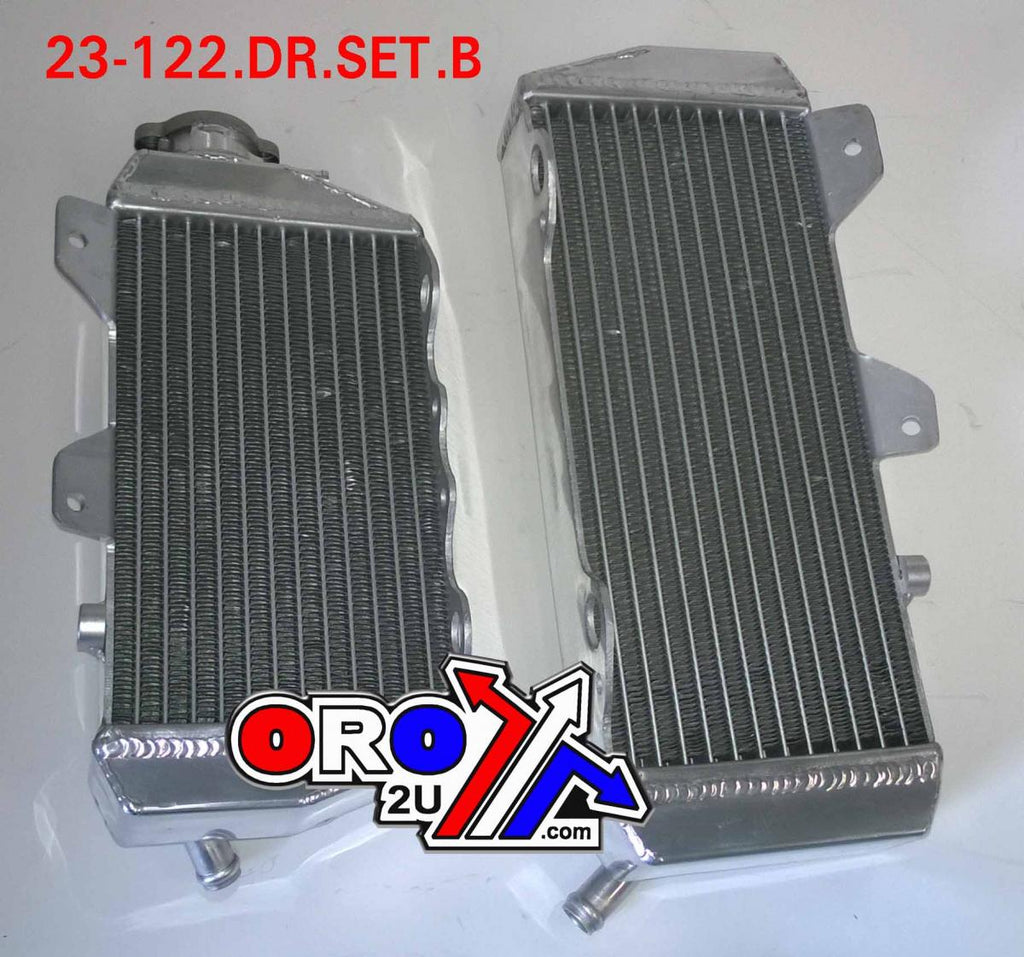 RADIATOR KXF450 2008 SET OS, KAWASAKI KLX450 08-09, XD-10016 39061-0052 39061-0151 39061-0053 39061-0155
