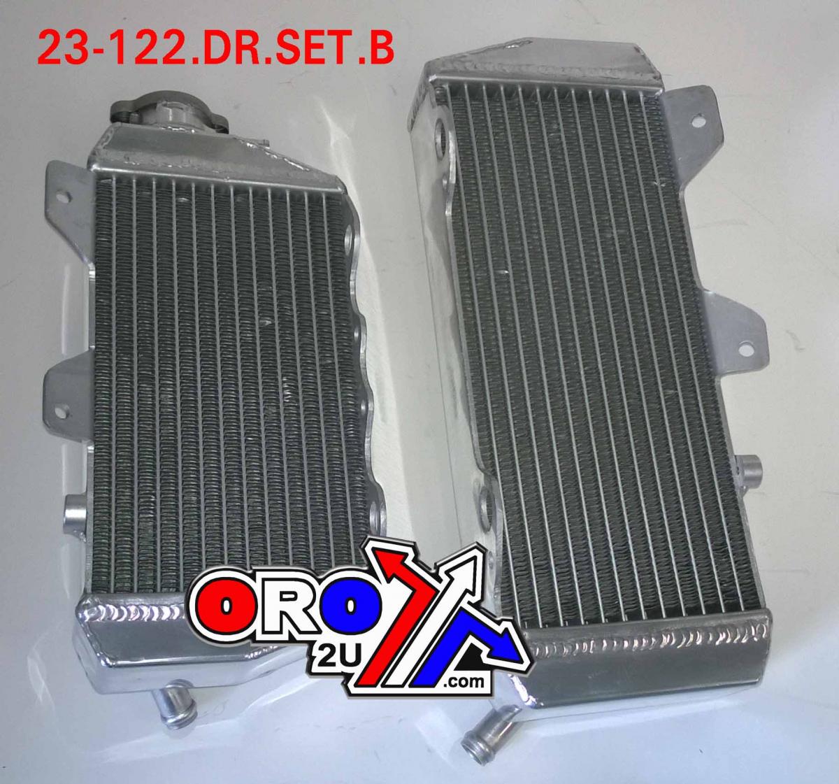RADIATOR KXF450 2008 SET OS, KAWASAKI KLX450 08-09, XD-10016 39061-0052 39061-0151 39061-0053 39061-0155