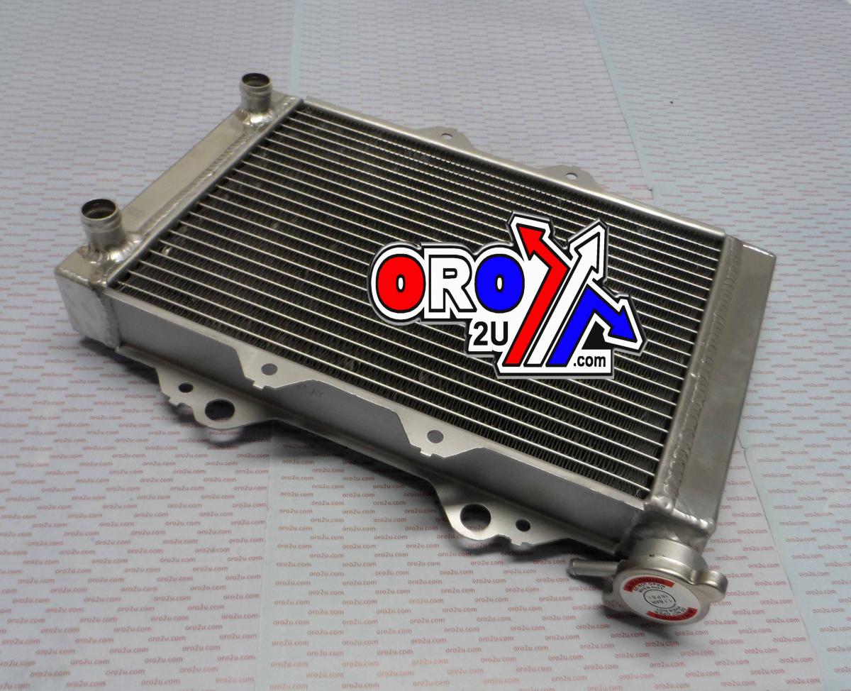 RADIATOR ALUMINIUM OVERSIZED 85MM CORE, KAWASAKI ATV 39061-0125 AC-10003