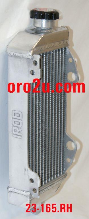 RADIATOR RM125 01-08 RIGHT, 008076 IROD 17710-36F11