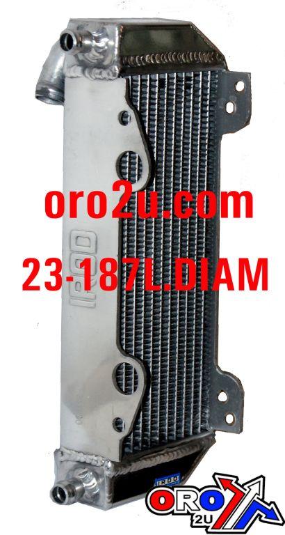 RADIATOR RM250 01-07 LEFT, 008112 SUZUKI 17720-37F00