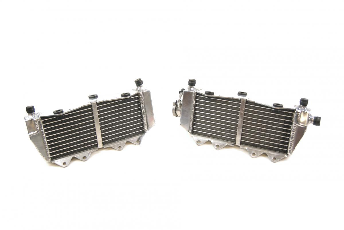 RADIATOR YZ250 02-24 SET STD, 5NX-12461-00-00, 5UM-12461-E0-00, 5NX-1240A-00-00, 5UM-1240A-E0-00, XD-10033