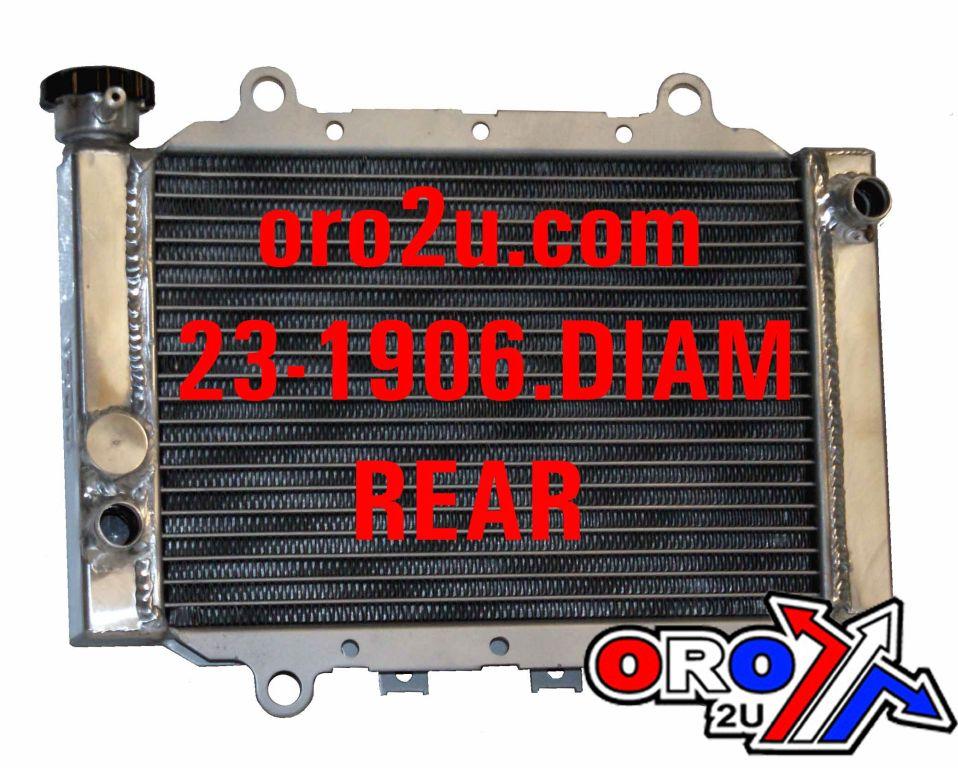RADIATOR YAMAHA KODIAK 400, 008517 04-10 5ND-E240A-01-00, 23-1906