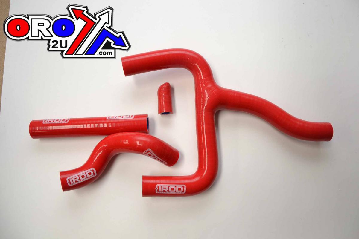 HOSE KIT BETA 250/300 12-17, SILICONE RADIATOR RED 010085, IROD