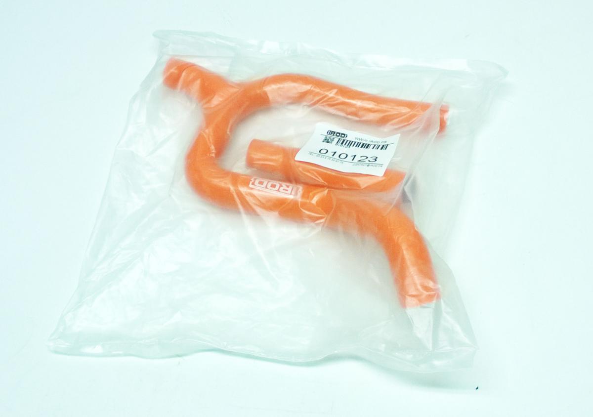 HOSE KIT KTM SXF 250 19-20, SILICONE RADIATOR ORANGE 010123, IROD