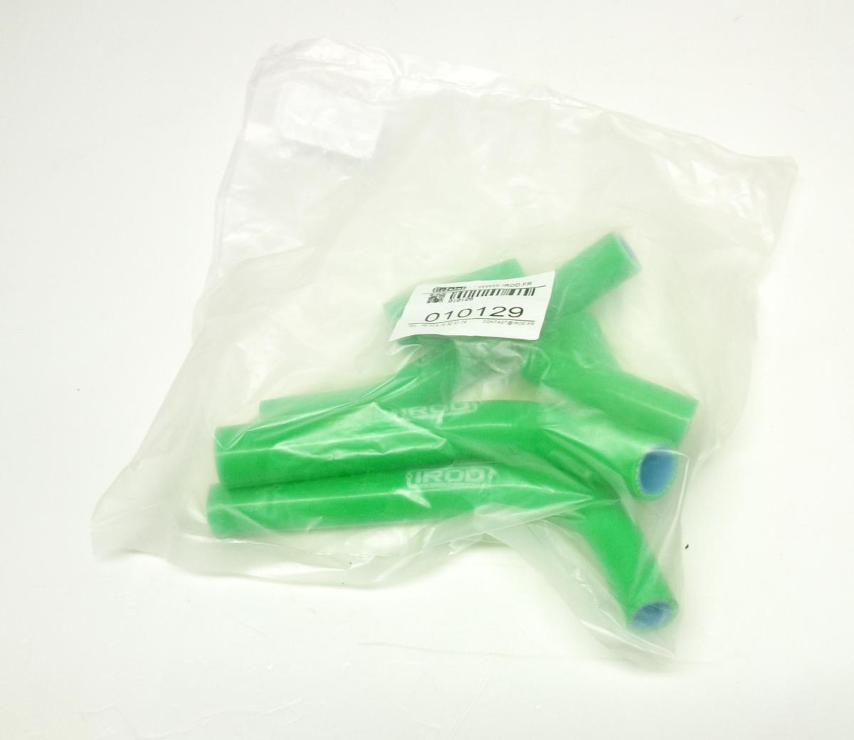 HOSE KIT KAWASAKI KXF 450 19-20, SILICONE RADIATOR GREEN 010129, IROD