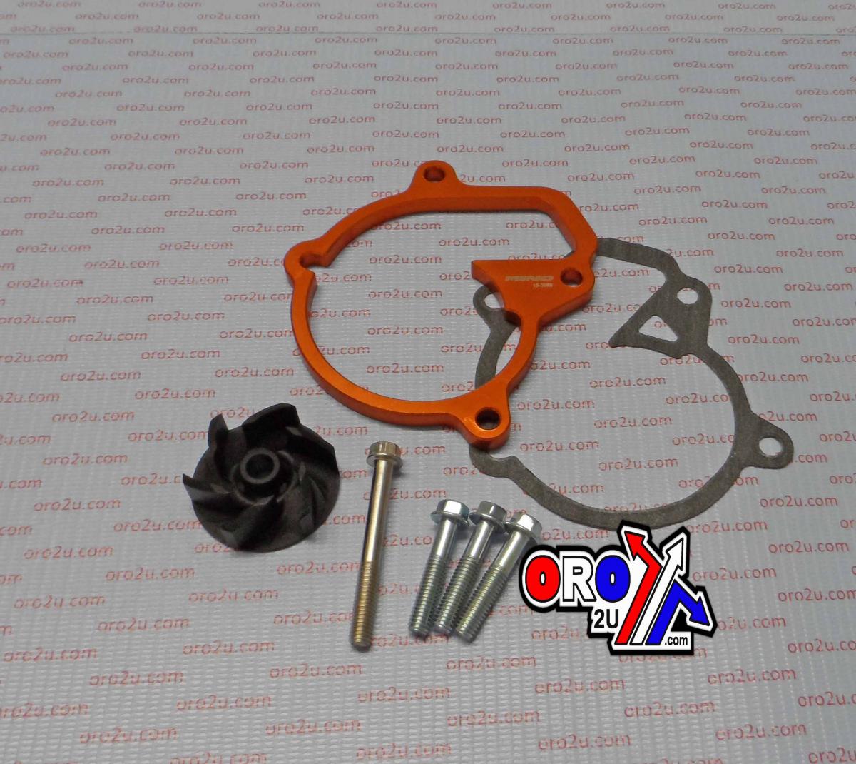 COOLER KIT BLACK KTM 450/530 2008-09, MINO 16-2088