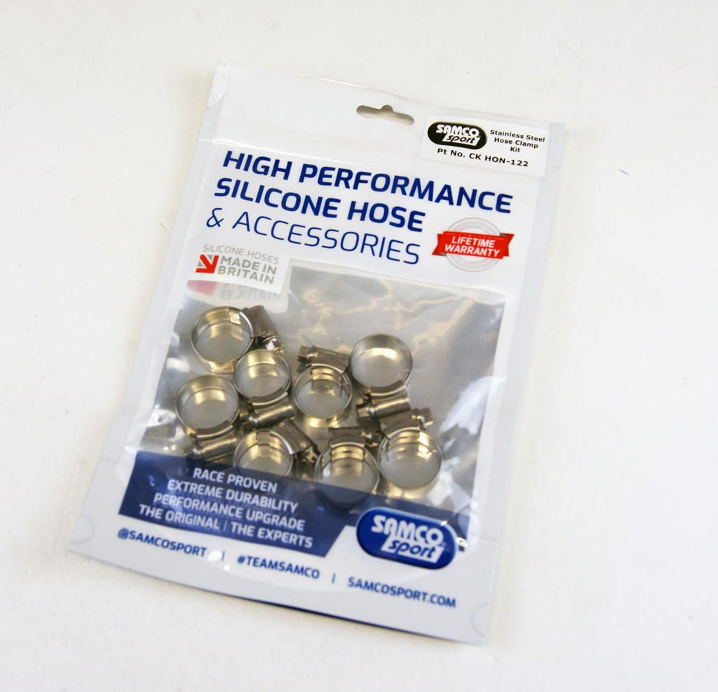 SAMCO CLAMP KIT KIT HONDA, STAINLESS STEEL CLAMP KIT, CK HON-122