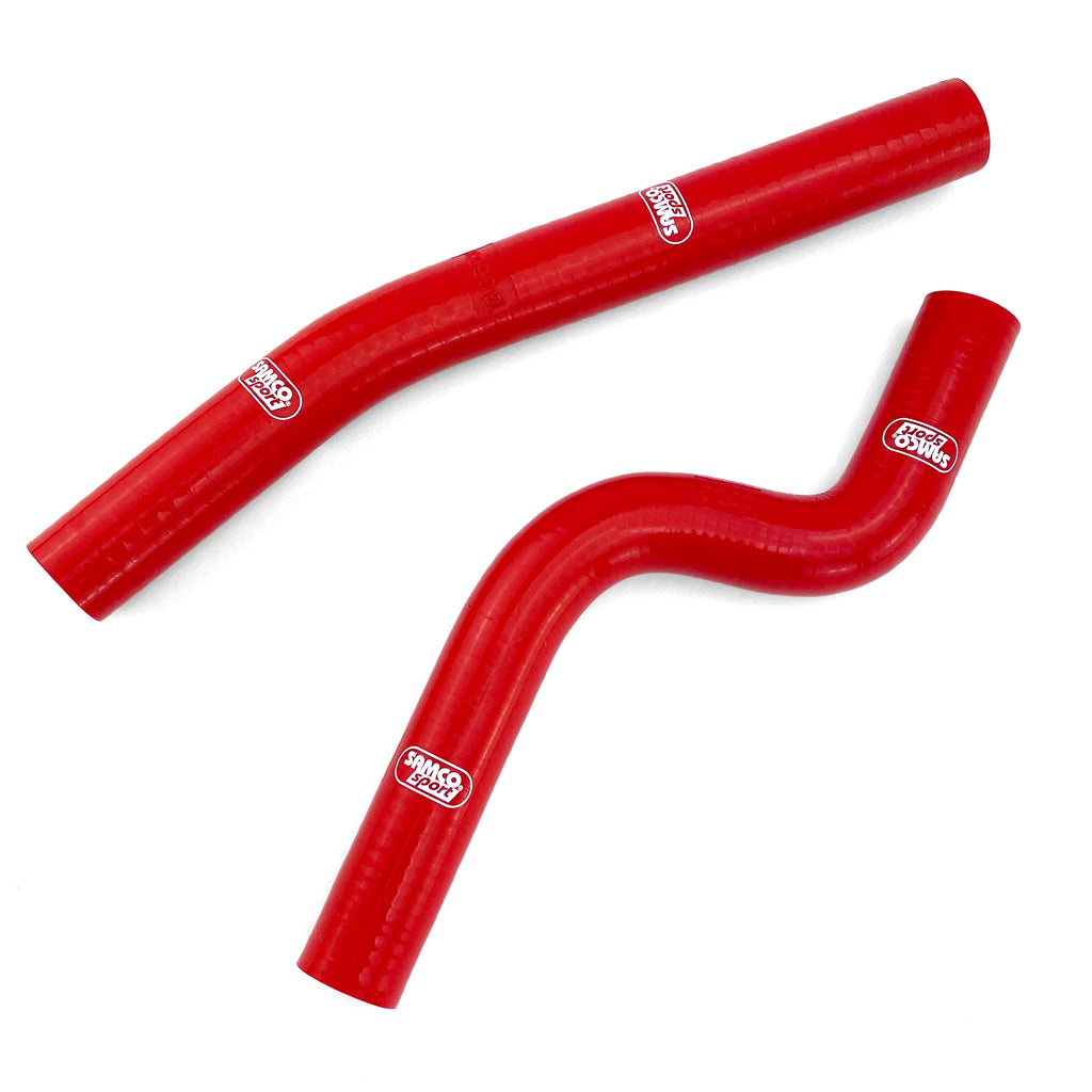 COOLANT HOSE 2 PIECE KIT RED 03-07 POLARIS 500 PREDATOR SAMCO SPORT POL-1-RD
