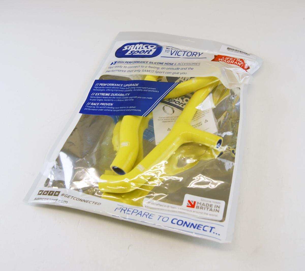 SAMCO HOSE KIT SUZUKI, 2 PIECE KIT, YELLOW, SUZ-26 YE